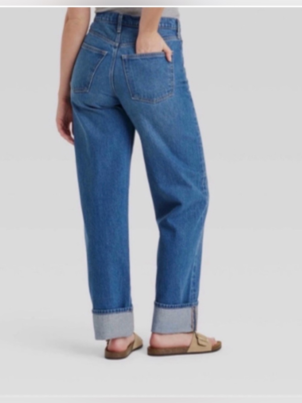 Universal Thread Mid-Rise 90’s Baggy Cuffed Jeans